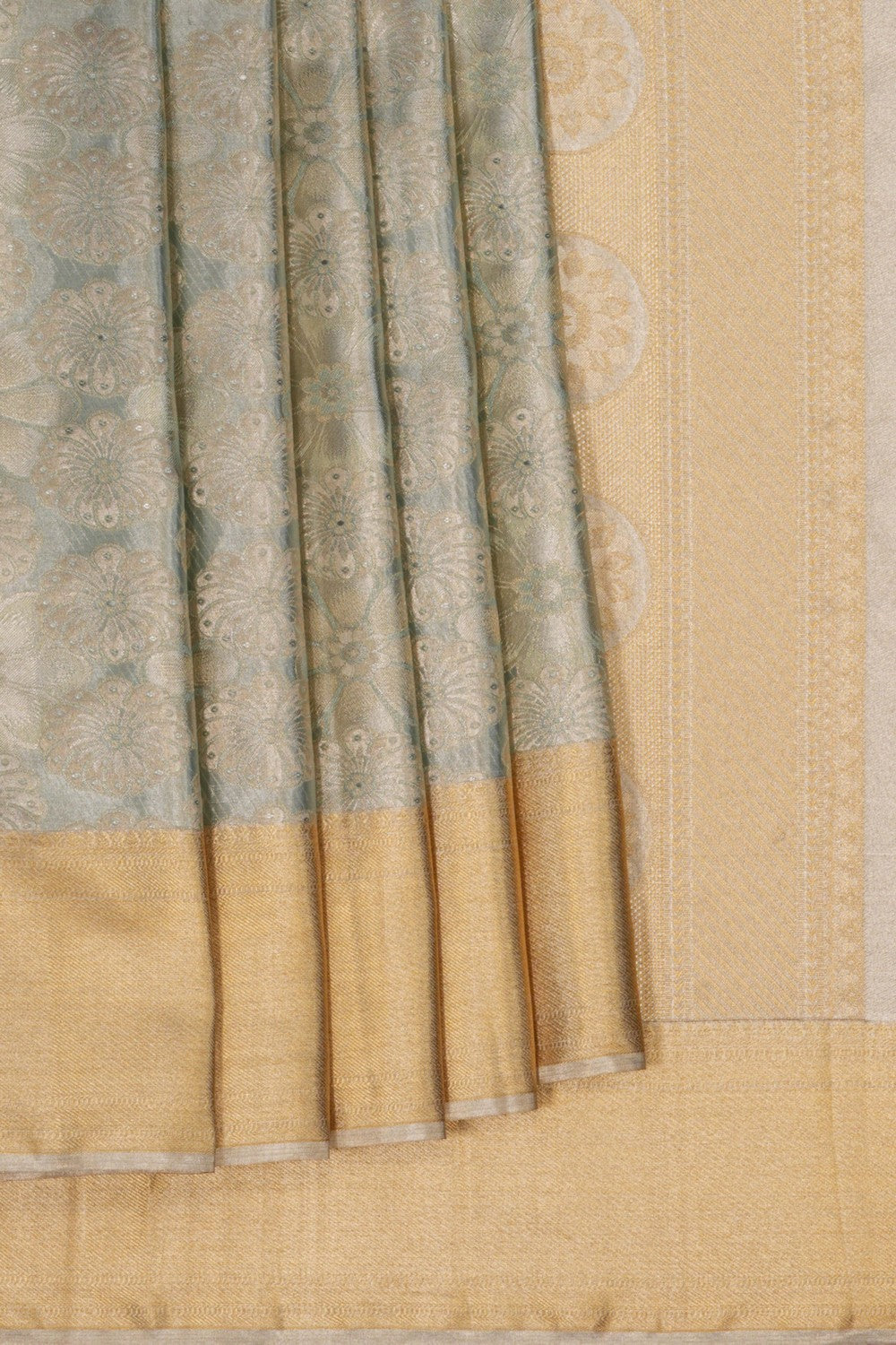 Image of Kanchipattu Tissue Brocade Saree